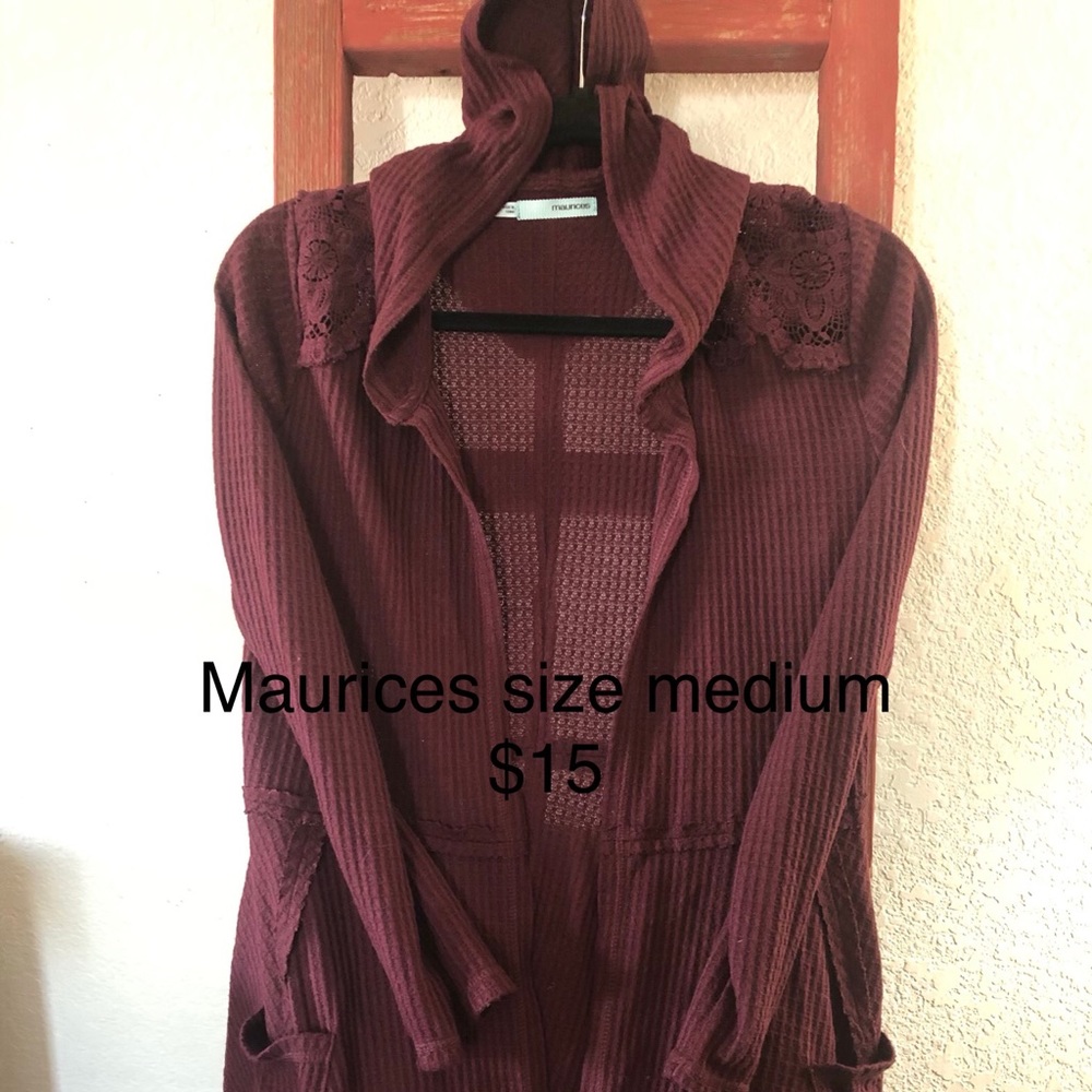 Maurices cardigan